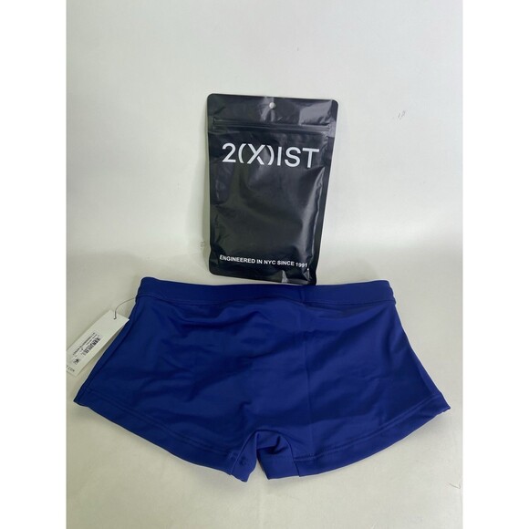 2XIST Essentials Cabo Swim Trunks Swimwear Bottoms Sodalite Blue Mens Size S - Picture 2 of 6